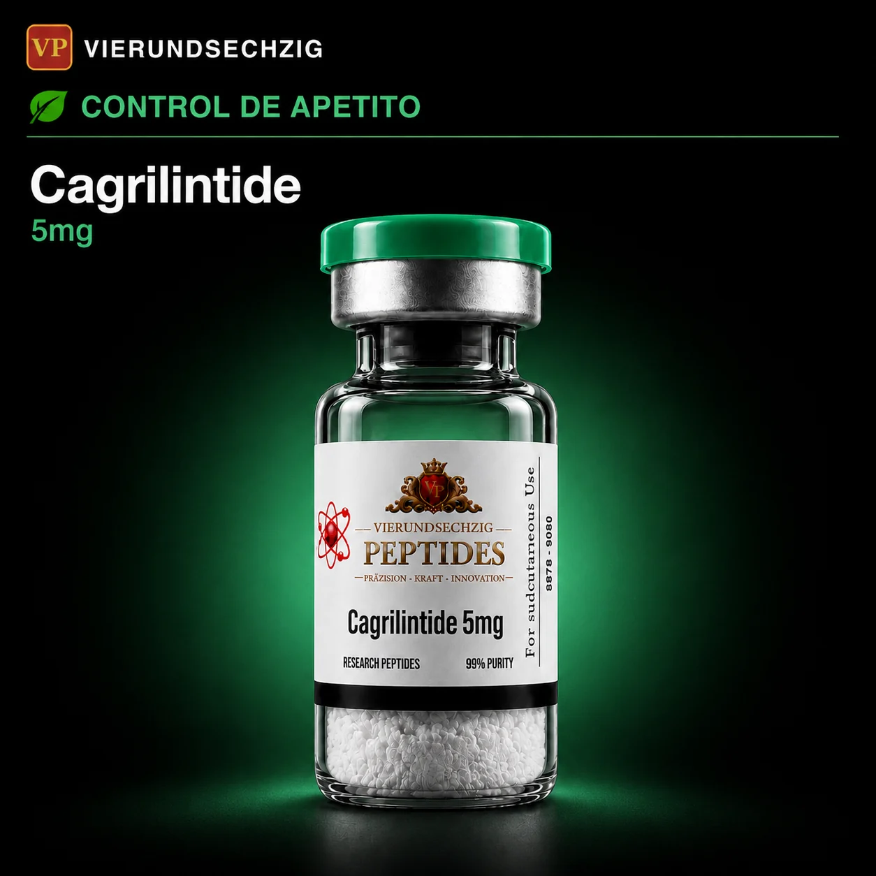 Cagrilintide 5mg — vial de Control de Apetito