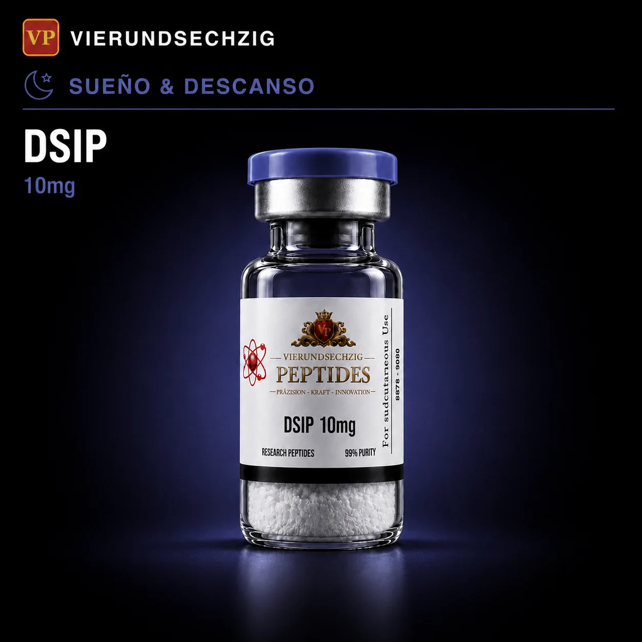 DSIP 10mg — vial de Sueño & Descanso