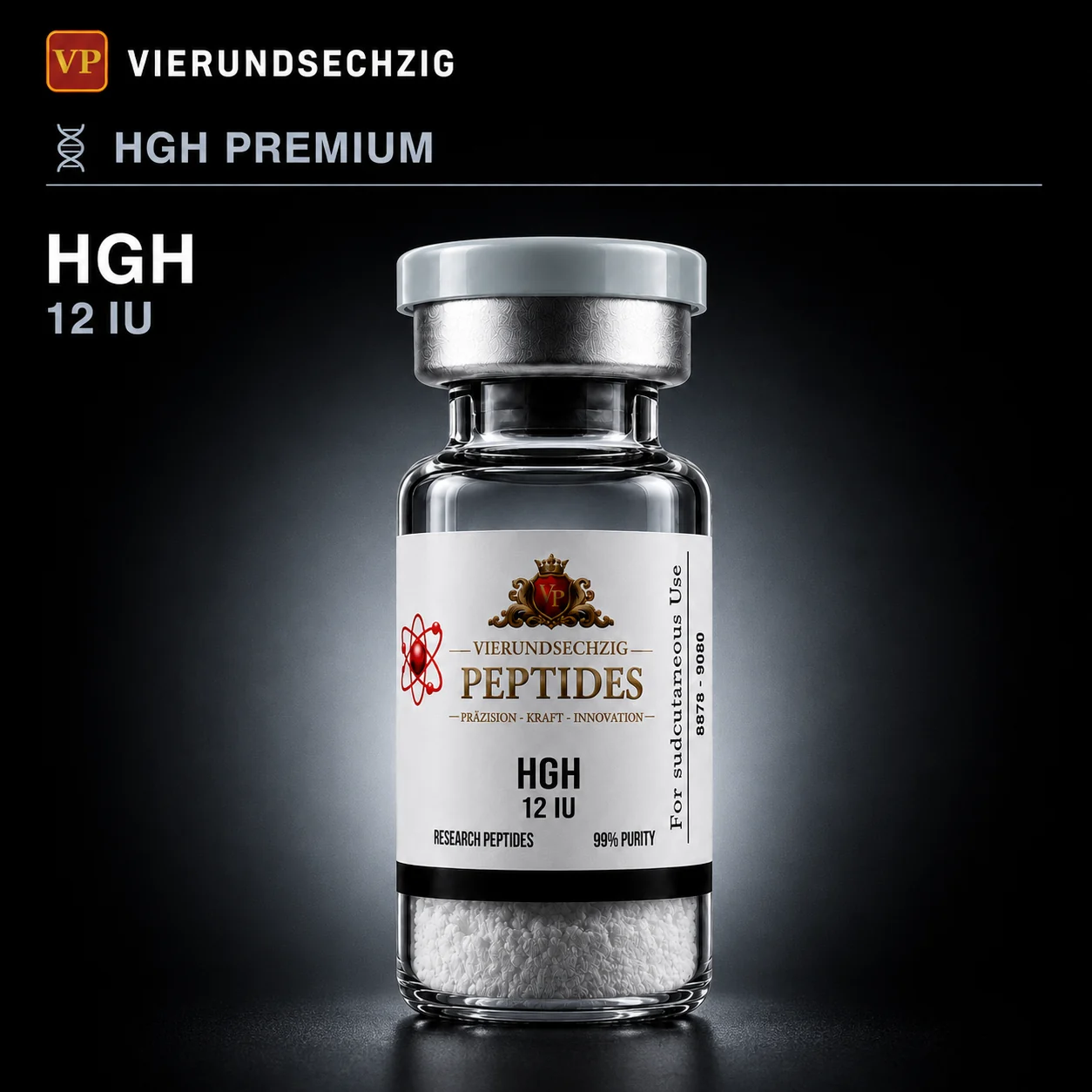 HGH 12 IU — vial de HGH Premium