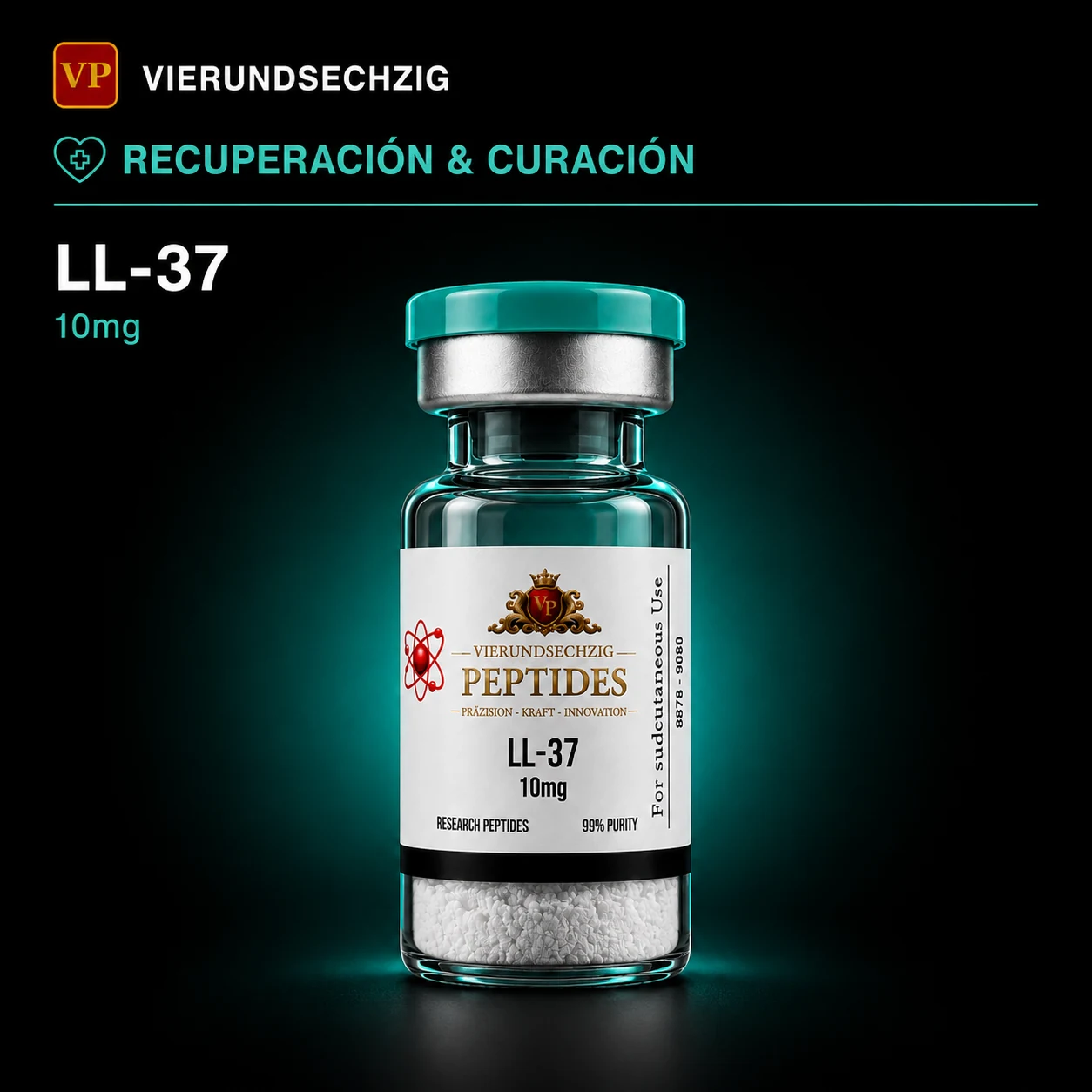 LL-37 10mg — vial de Recuperación & Curación