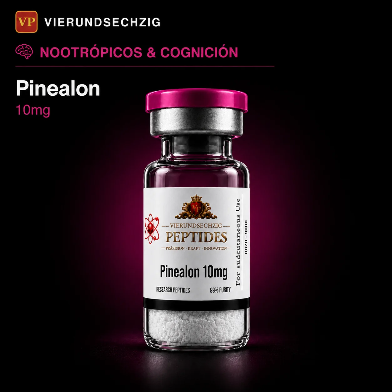 Pinealon 10mg — vial de Nootrópicos & Cognición