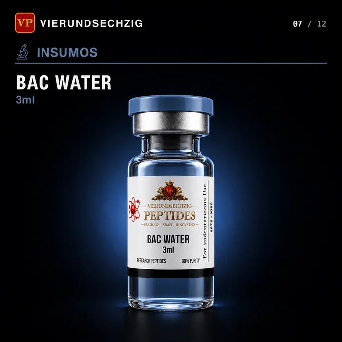 Agua Bacteriostática 3ml