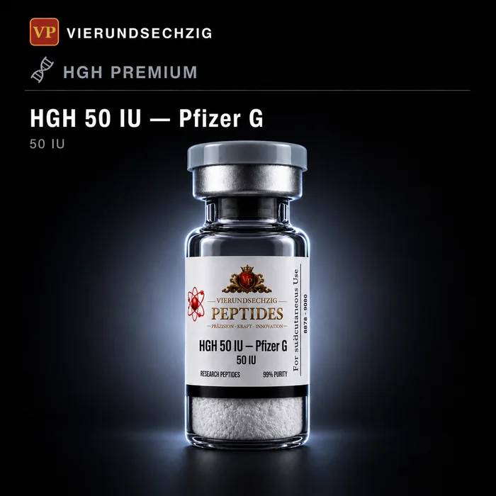 HGH 50 IU — Pfizer Genotropin